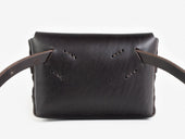 No. 603 Leather Crossbody & Belt Pouch, Dark Brown