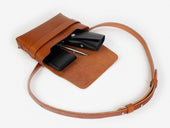No 603 Leather Crossbody Belt Pouch