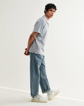 Atwood Textured Organic Cotton Polo Shirt