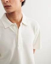 Atwood Textured Organic Cotton Polo Shirt