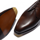 Fusain three eyelets derby [Coffee smooth calfskin]