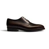 Fusain three eyelets derby [Coffee smooth calfskin]
