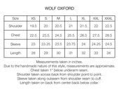 Wolf Button Down Shirt Heavy Oxford Cloth