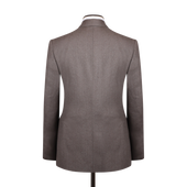 Single Breasted Notch Suit In Flannel