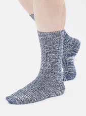 Slub Knit Slub Sock