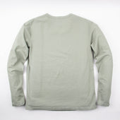 13 Ounce Henley L/S Sage