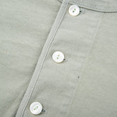 13 Ounce Henley L/S Sage