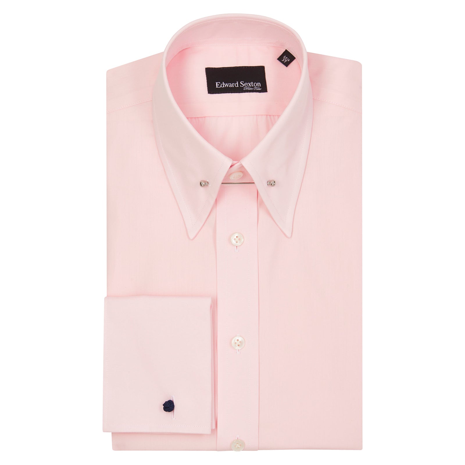 Pink Pin Collar Shirt