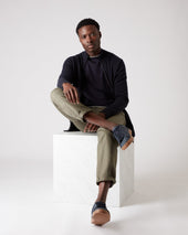 Men S Knightsbridge Full Zip Cashmere Jumper Blue