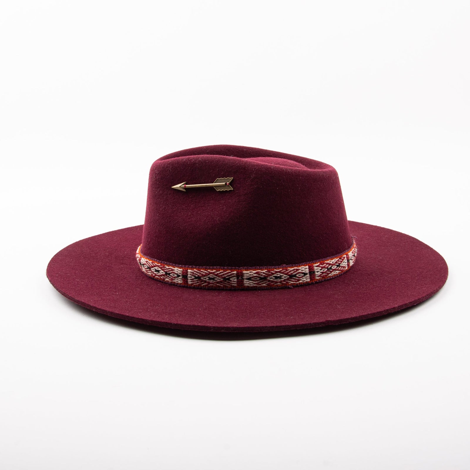 Hampui Teardop Hat Maroon