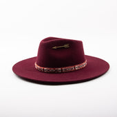 Hampui Teardop Hat Maroon