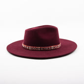 Hampui Teardop Hat Maroon