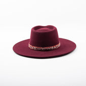 Hampui Teardop Hat Maroon
