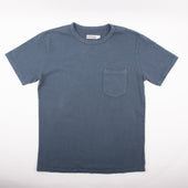13 Ounce Pocket T-Shirt Faded Blue