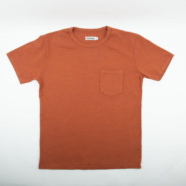 13 Ounce Pocket T-Shirt Rust