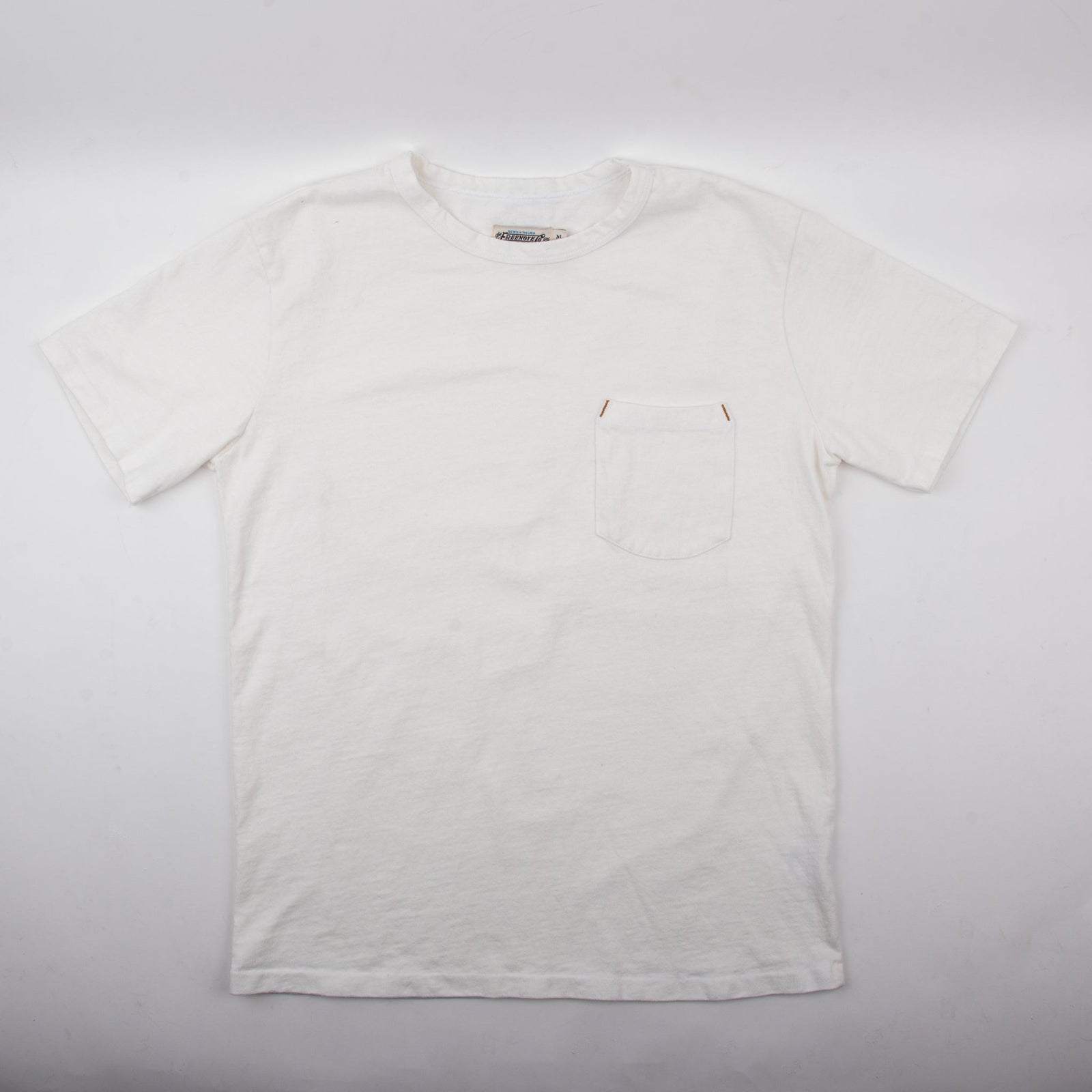 13 Ounce Pocket T-Shirt White