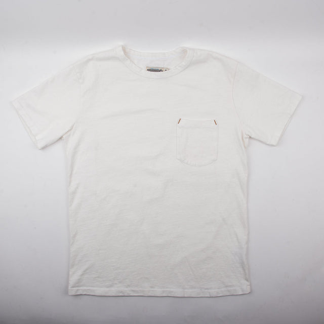 13 Ounce Pocket T-Shirt White