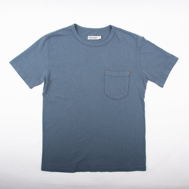 9 Ounce Pocket T-Shirt Blue