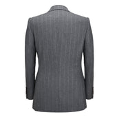 Grey Chalkstripe Heritage Jacket