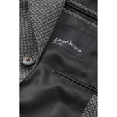 Black and White Geometric Heritage Jacket