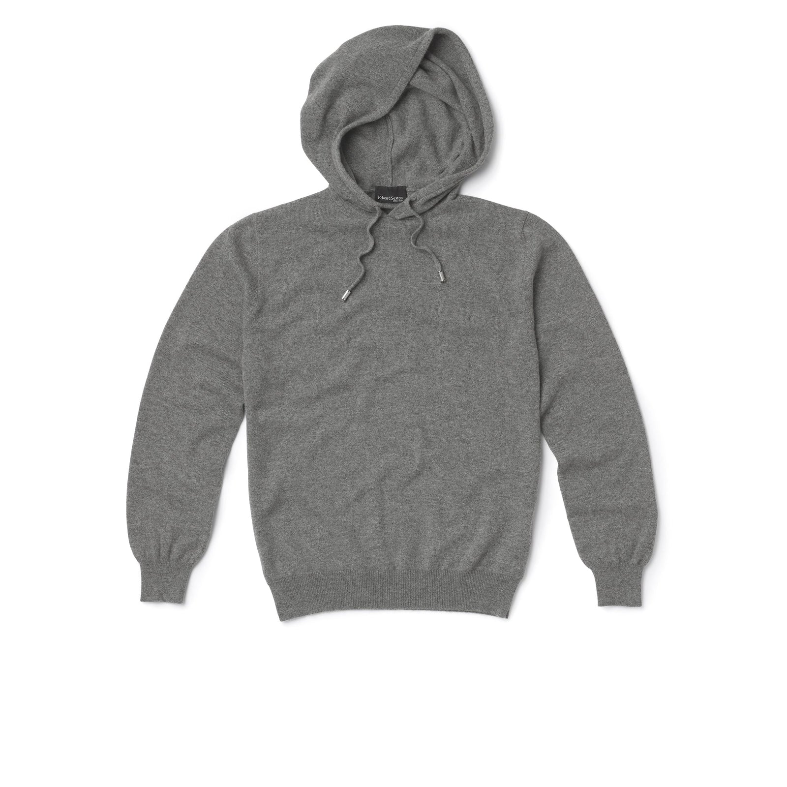 Grey Cashmere Hoodie