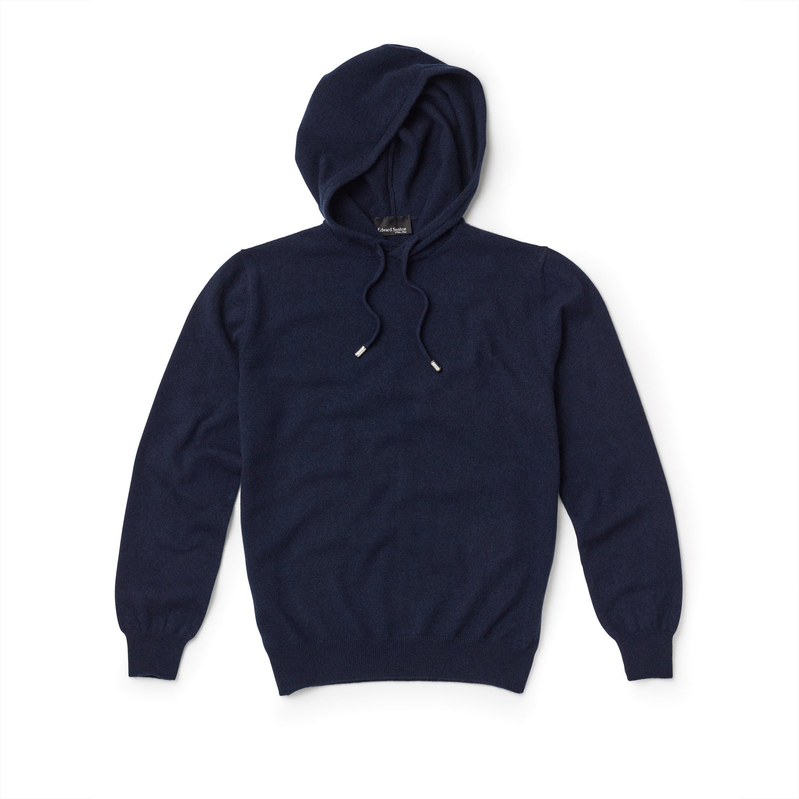 Navy Cashmere Hoodie