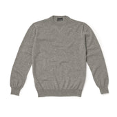 Grey Cashmere Crewneck