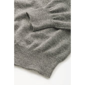 Grey Cashmere Crewneck
