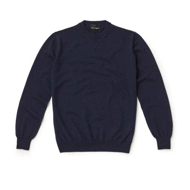 Navy Cashmere Crewneck