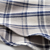 Blue Plaid Flannel Shirt