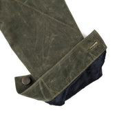 Riders Jacket Waxed Canvas Olive