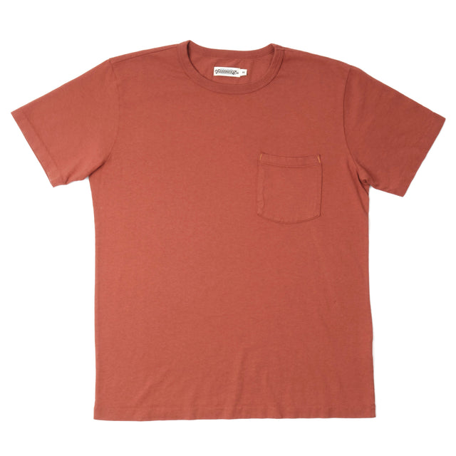9 Ounce Pocket T-Shirt Picante