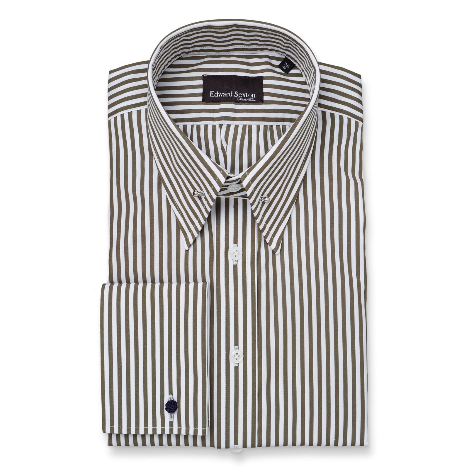Bengal Stripe Pin Collar Shirt
