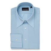 Sky Blue Silk Shirt