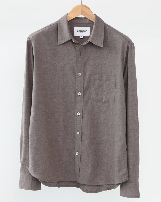 Lyocell Flannel LS - Camel