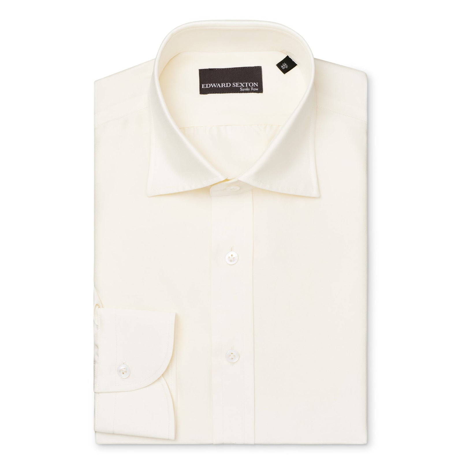 Off White Sand Washed Silk Shirt
