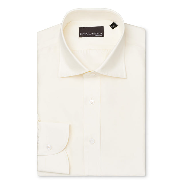 Off-White Sand Washed Silk Shirt