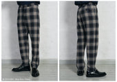KEN 28-33-5 | Casual Trousers | Blue Grey Checks