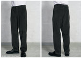 SUNE 28-35-6 | Classic Pleated Trousers | Olive Taupe