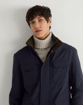 Men's Vale Weatherproof Jacket Navy Blue