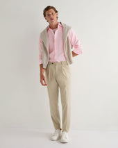 Men S Cannes Soft Cotton Flannel Shirt Pink