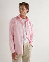 Men S Cannes Soft Cotton Flannel Shirt Pink