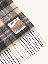 Selkirk Scarf in KESTIN Tartan Lambswool
