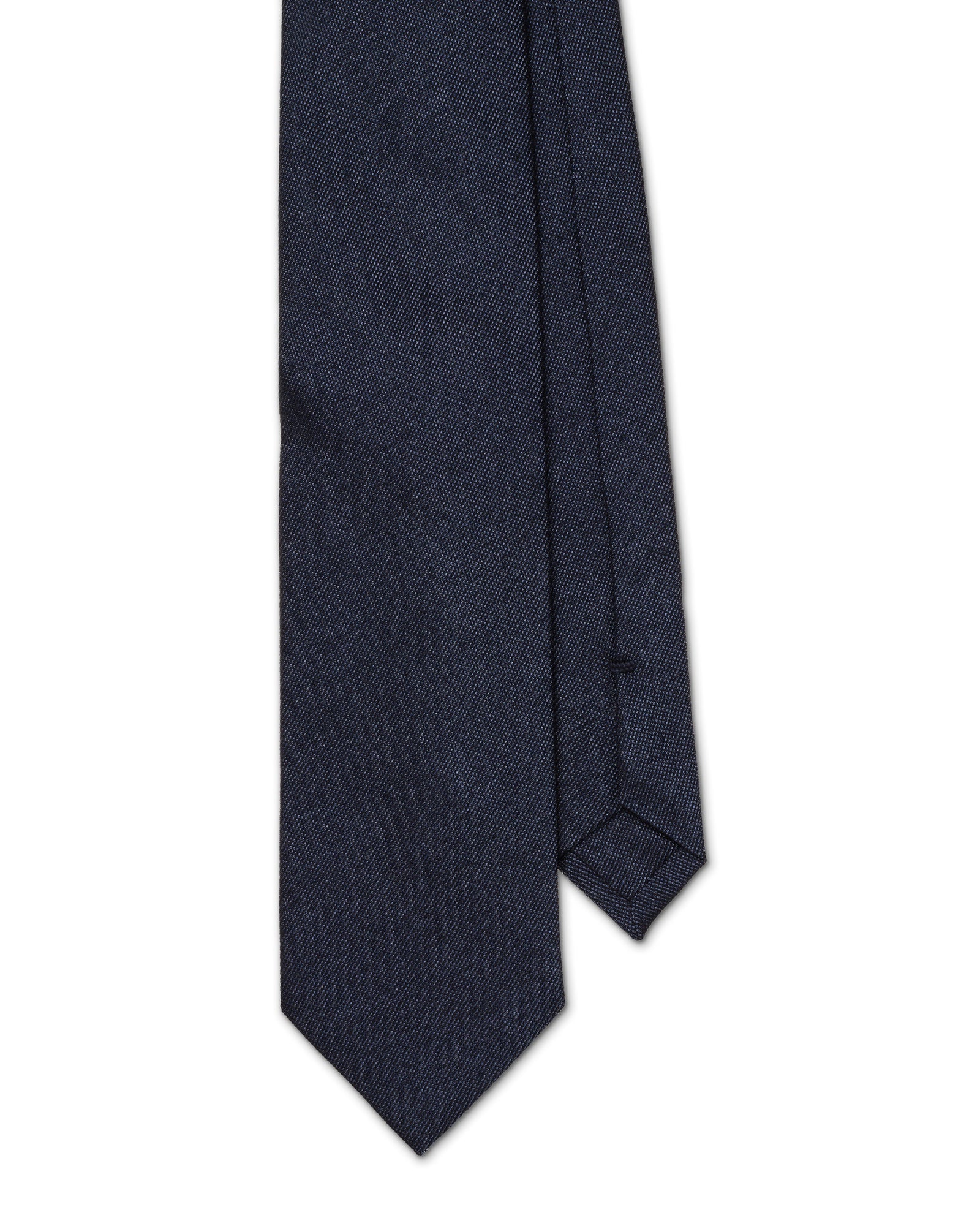 Silk And Cotton Blend Tie