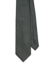 Teal Chevron Silk Tie