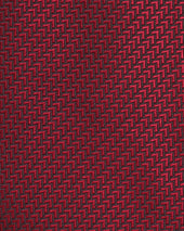 Red Chevron Silk Tie