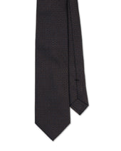 Brown Tiled Silk Tie