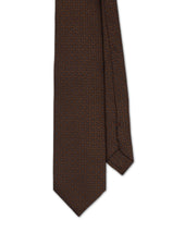 Ochre Tiled Silk Tie