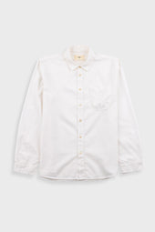 Plain Curve Shirt - Off White