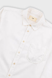 Plain Curve Shirt Off White